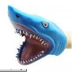 ZHENDUO Shark Hand Puppet Awesome Realistic Jaws Rubber Glove Puppet Stuff for Children's Story Time Cake Topper DIY Decoration Tub Cos Play Prop Toys and More  B07F7XVYRT